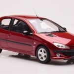 Peugeot 206 S16 Red Otto 1:18 OT1039 Resin - image 4 of 6