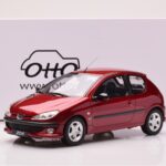 Peugeot 206 S16 Red Otto 1:18 OT1039 Resin - image 6 of 6