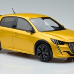 Peugeot 208 GT Line Yellow Otto 1:18 OT930 Resin - image 4 of 6