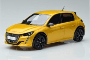 Peugeot 208 GT Line Yellow Otto 1:18 OT930 Resin