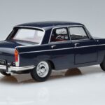 Peugeot 404 Blue Norev 1:18 184836 Diecast - image 3 of 7