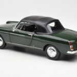 Peugeot 404 Cabriolet Antique Green Limited Edition Norev 1:18 184829 Diecast - image 7 of 8