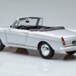 Peugeot 404 Cabriolet Silver Norev 1:18 184835 Diecast - image 7 of 8