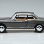 Peugeot 404 Coupe Graphite Gray Norev 1:18 184834 Diecast - image 4 of 7