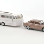 Peugeot 404 With Caravan Henon Norev 1:18 184837 Diecast