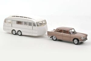 Peugeot 404 With Caravan Henon Norev 1:18 184837 Diecast