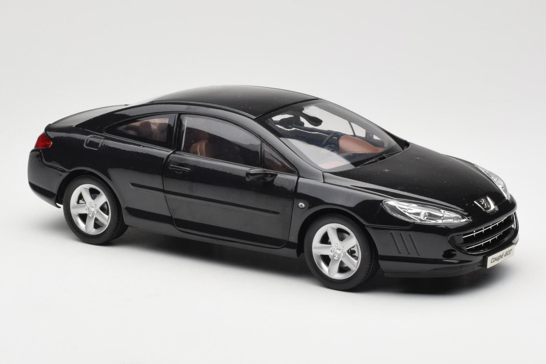 Peugeot 407 Coupe Black Norev 1:18 184752 Diecast - image 6 of 8