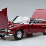 Peugeot 504 Cabriolet Red Norev 1:18 184818 Diecast - image 2 of 8