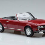 Peugeot 504 Cabriolet Red Norev 1:18 184818 Diecast - image 6 of 8