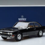 Peugeot 504 Coupe Black Norev 1:18 184816 Diecast - image 7 of 7