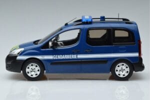 Peugeot Partner Gendarmerie Norev 1:18 184895 Diecast - image 3 of 6