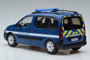 Peugeot Partner Gendarmerie Norev 1:18 184895 Diecast - image 5 of 6