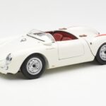 Porsche 550 Spyder 70 Years Edition White Schuco 1:18 450033300 Diecast