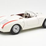 Porsche 550 Spyder 70 Years Edition White Schuco 1:18 450033300 Diecast - image 3 of 8