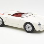 Porsche 550 Spyder 70 Years Edition White Schuco 1:18 450033300 Diecast - image 6 of 8
