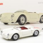 Porsche 550 Spyder 70 Years Edition White Schuco 1:18 450033300 Diecast - image 8 of 8