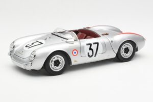 Porsche 550 RS Spyder #37 H. Polensky / R. von Frankenberg 24 Hours of Le Mans 1955 Schuco 1:18 450033400 Diecast