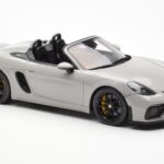 Porsche 718 Spyder Crayon Grey GT Spirit 1:18 GT436 Resin - image 4 of 6