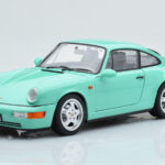Porsche 911 964 Carrera 2 Mint Green Norev 1:18 187327 Diecast