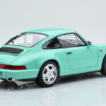 Porsche 911 964 Carrera 2 Mint Green Norev 1:18 187327 Diecast - image 4 of 8