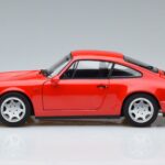 Porsche 911 964 Carrera 2 Red Norev 1:18 187320 Diecast - image 4 of 7