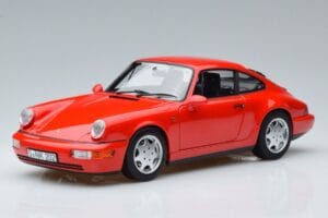 Porsche 911 964 Carrera 2 Red Norev 1:18 187320 Diecast