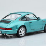 Porsche 911 964 Carrera 2 Wimbledon Green Norev 1:18 187329 Diecast - image 4 of 8