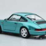 Porsche 911 964 Carrera 2 Wimbledon Green Norev 1:18 187329 Diecast - image 7 of 8