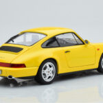 Porsche 911 964 Carrera 2 Yellow Norev 1:18 187328 Diecast - image 4 of 8