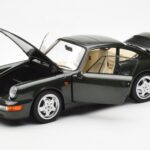 Porsche 911 964 Carrera 4 Green Metallic Asia Exclusive Norev 1:18 187326 Diecast - image 2 of 8