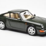 Porsche 911 964 Carrera 4 Green Metallic Asia Exclusive Norev 1:18 187326 Diecast - image 6 of 8