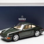 Porsche 911 964 Carrera 4 Green Metallic Asia Exclusive Norev 1:18 187326 Diecast - image 8 of 8