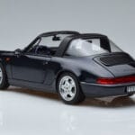 Porsche 911 964 Carrera 4 Targa Blue Norev 1:18 187340 Diecast - image 7 of 8