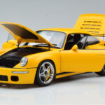 Porsche 911 964 RUF CTR Anniversary Blossom Yellow Almost Real 1:18 880301 Diecast - image 2 of 8