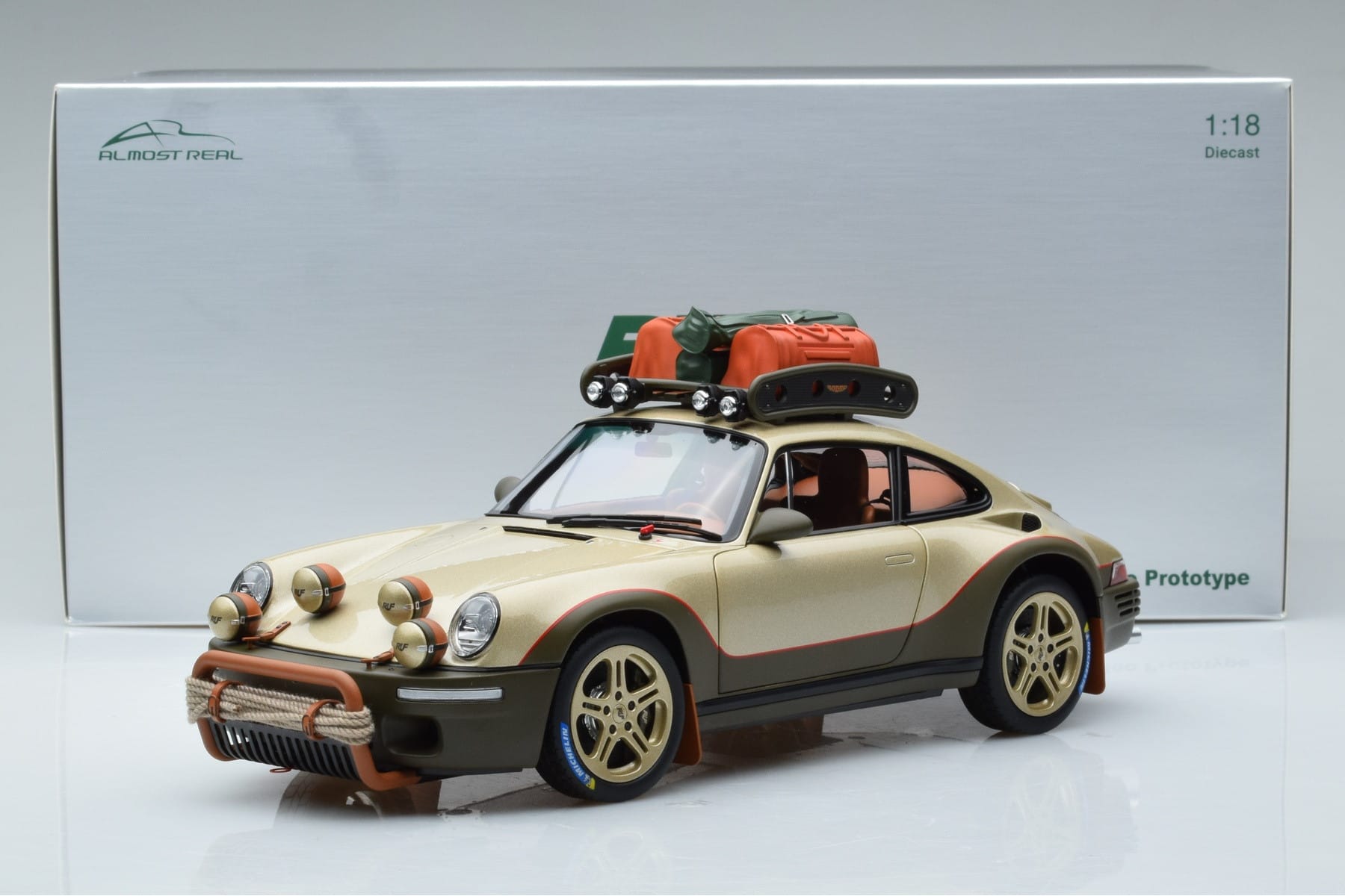 Porsche 911 964 RUF Rodeo Concept Almost Real 1:18 880101 Diecast - image 12 of 12