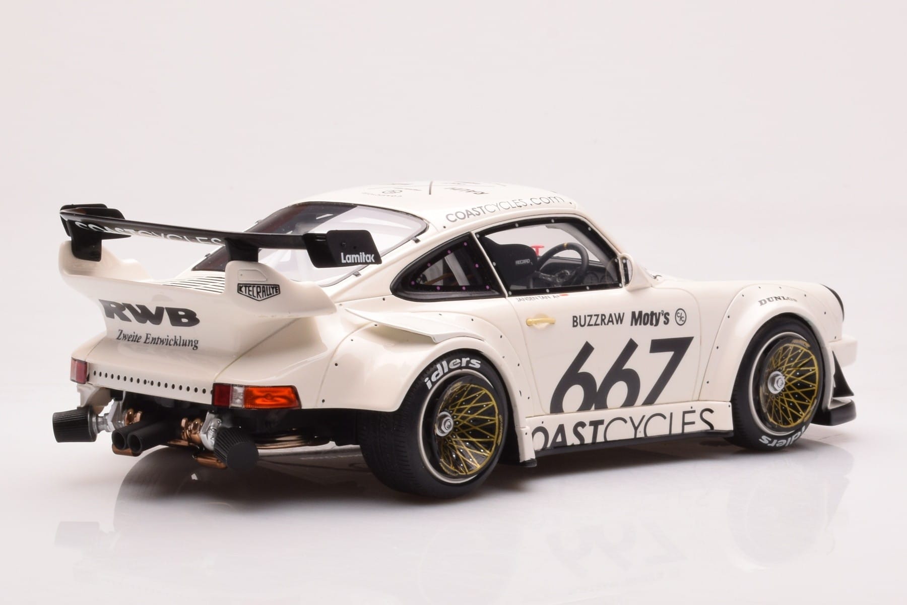 Porsche 911 964 RWB Coast Cycle GT Spirit 1:18 GT410 Resin - image 2 of 6