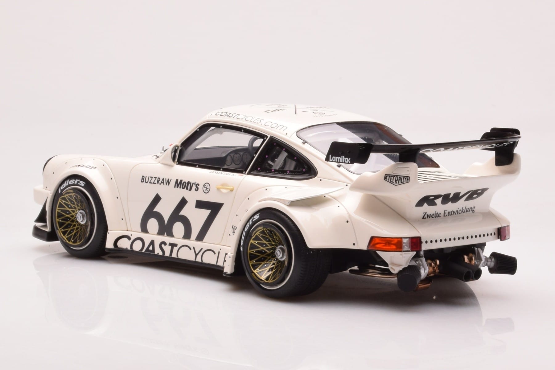 Porsche 911 964 RWB Coast Cycle GT Spirit 1:18 GT410 Resin - image 5 of 6