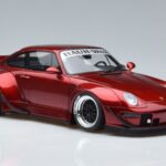 Porsche 911 964 RWB Duck Tail Candy Apple GT Spirit 1:18 GT759 Resin - image 4 of 6