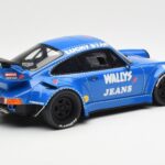 Porsche 911 964 RWB Osho Arrow Blue GT Spirit 1:18 GT448 Resin - image 2 of 6