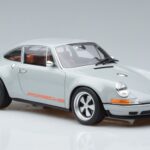 Porsche 911 964 Singer Grey GT Spirit 1:18 GT088 Resin - image 4 of 6