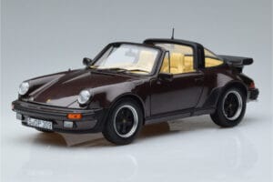 Porsche 911 964 Turbo Targa Brown Norev 1:18 187665 Diecast