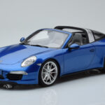 Porsche 911 991 4S Targa Blue GT Spirit 1:18 GT037 Resin