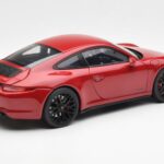 Porsche 911 991 Carrera GTS Carmine Red Schuco 1:18 450039000 Diecast - image 3 of 8