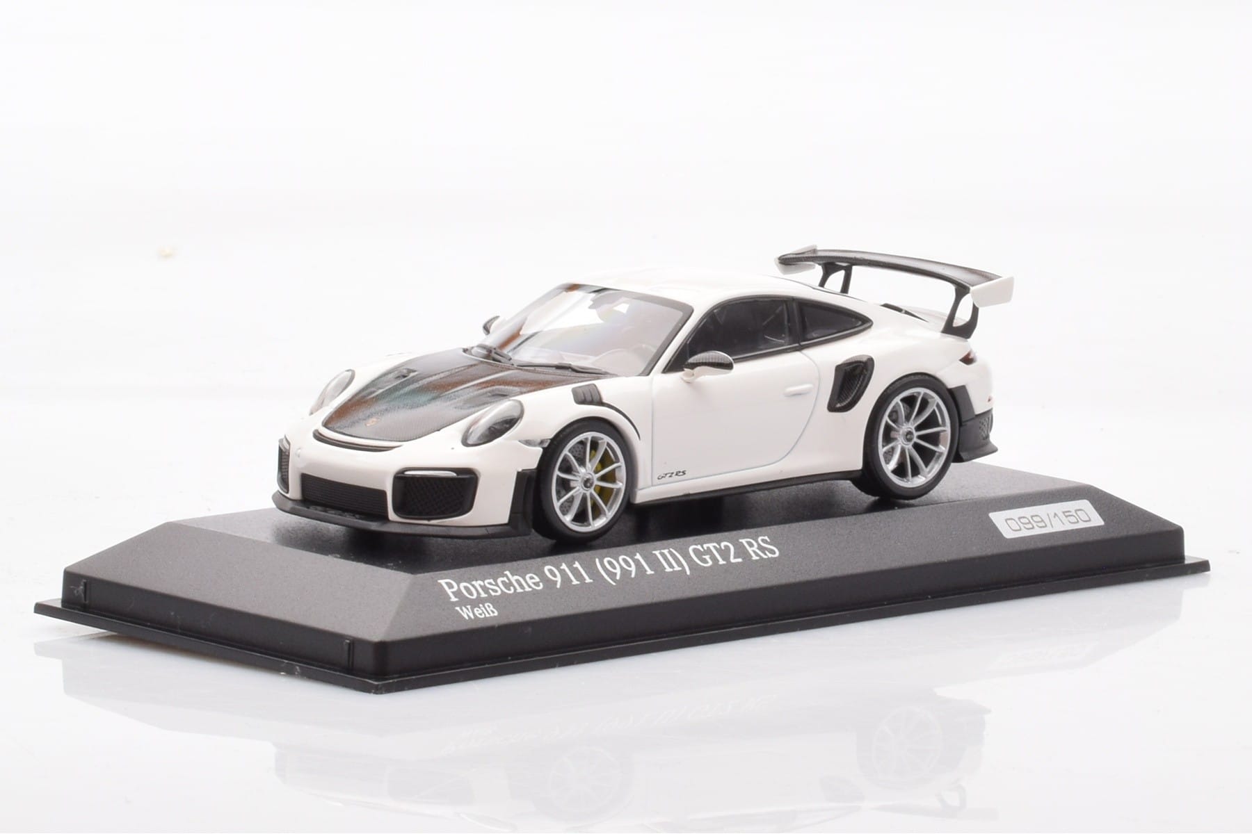 Porsche 911 991.2 GT2 RS White Minichamps 1:43 CA04318004 Diecast - image 2 of 4