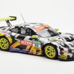 Porsche 911 991.2 GT3 R #69 Team Iron Force Racing Ring Police L. Luhr / M. Holzer ADAC GT Masters 2019 Minichamps 1:18 15319 - image 4 of 6