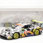 Porsche 911 991.2 GT3 R #69 Team Iron Force Racing Ring Police L. Luhr / M. Holzer ADAC GT Masters 2019 Minichamps 1:18 15319 - image 6 of 6