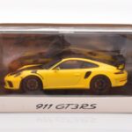 Porsche 911 991.2 GT3 RS Yellow Minichamps 1:43 WAX02020085 Diecast - image 4 of 4