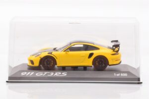 Porsche 911 991.2 GT3 RS Yellow Minichamps 1:43 WAX02020085 Diecast