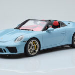 Porsche 911 991.2 Speedster Meissen Blue GT Spirit 1:18 GT408 Resin