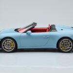 Porsche 911 991.2 Speedster Meissen Blue GT Spirit 1:18 GT408 Resin - image 3 of 6